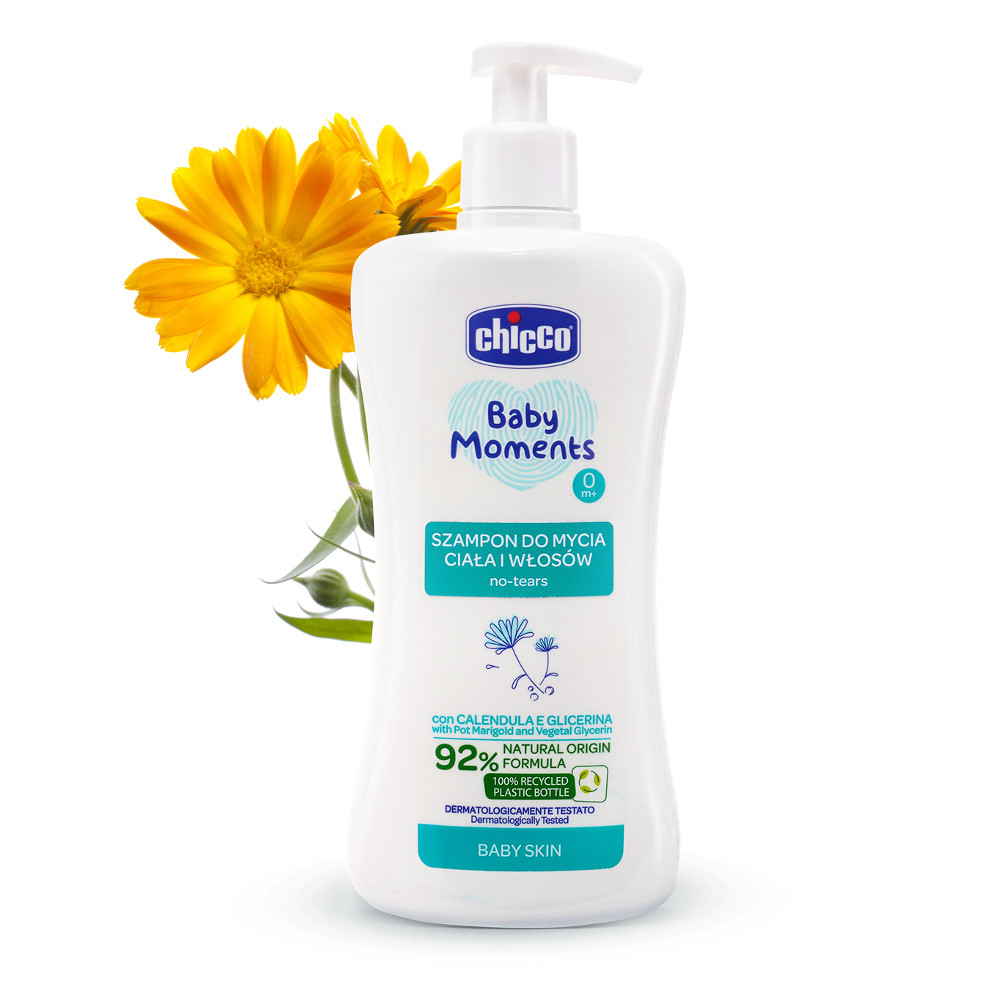 chicco nursery szampon do mycia ciala i wlosow etykieta