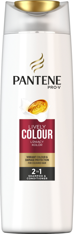 pantene lively colour szampon