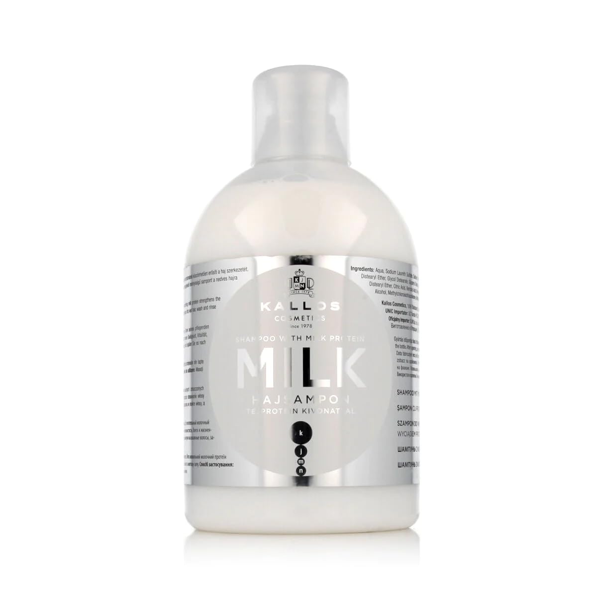 kallos hair milk szampon