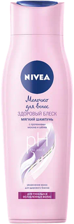 nivea hair milk szampon wizaż