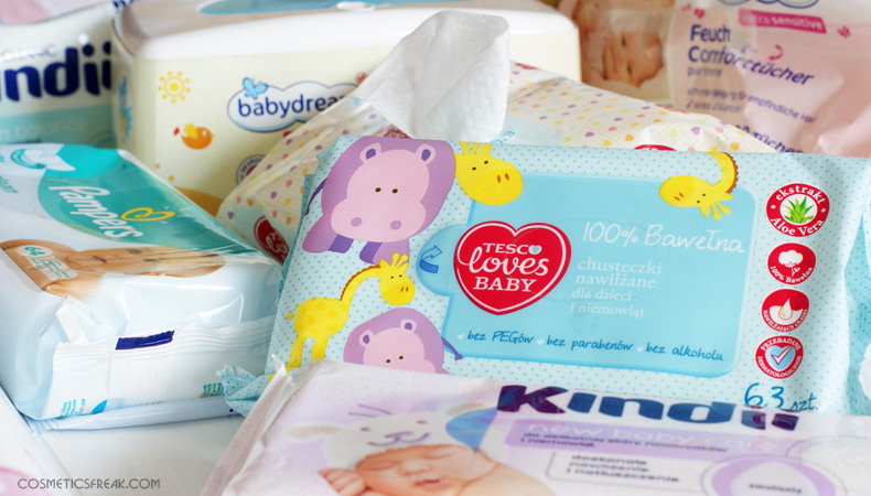 chusteczki pampers 6 pak tesco