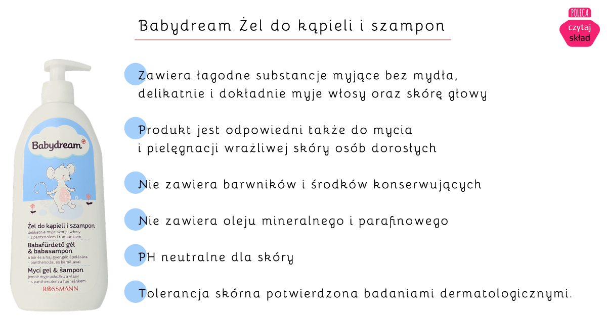 baby dream szampon skład