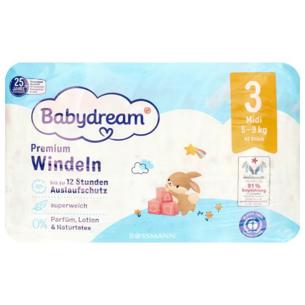 babydream pieluchy 3 cena rossmann