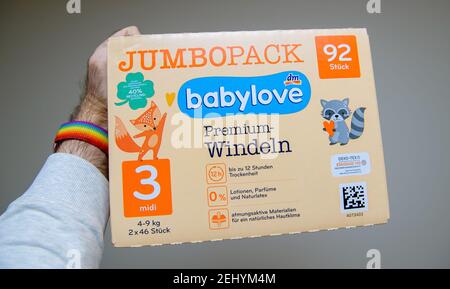 babylove pampers dm