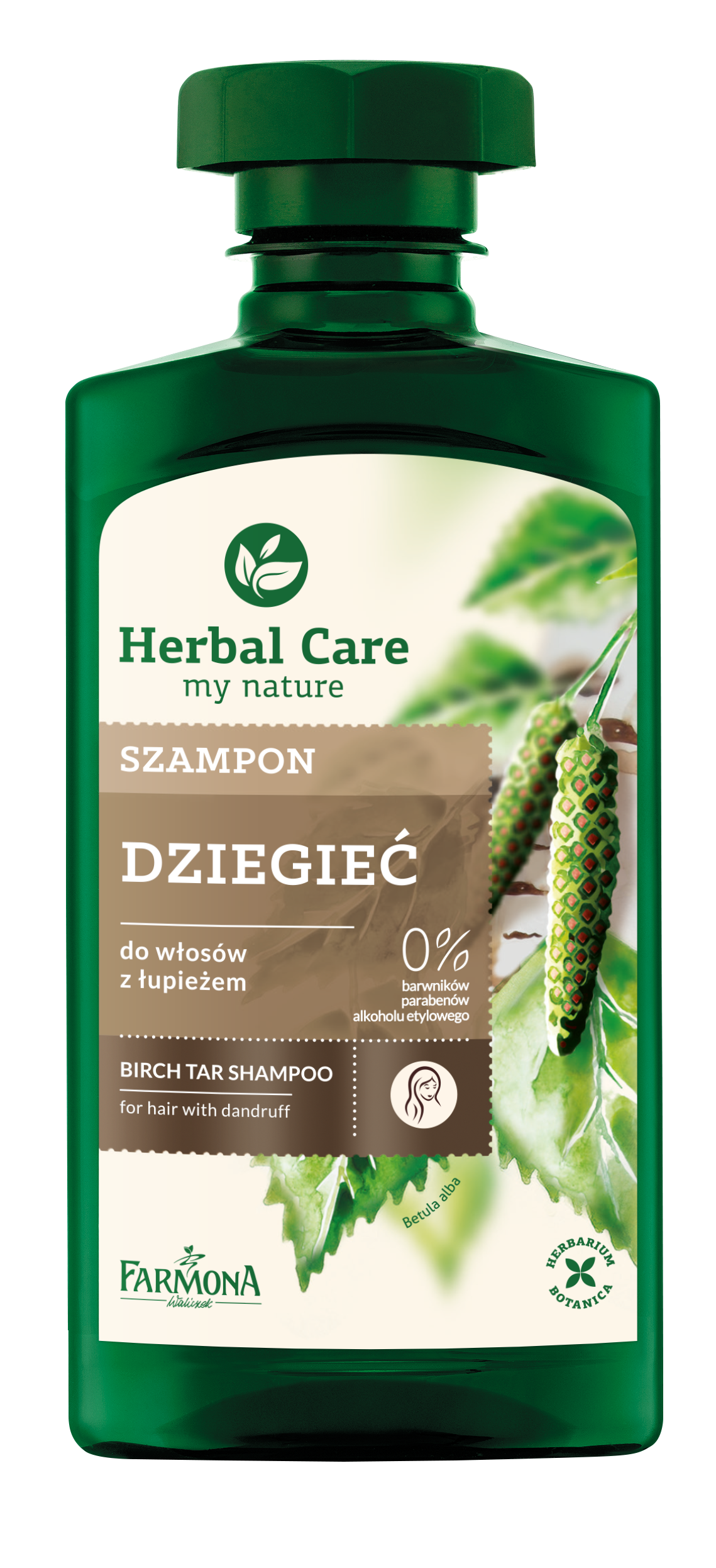 farmona herbal care odżywka do włosów z łupieżem dziegieć