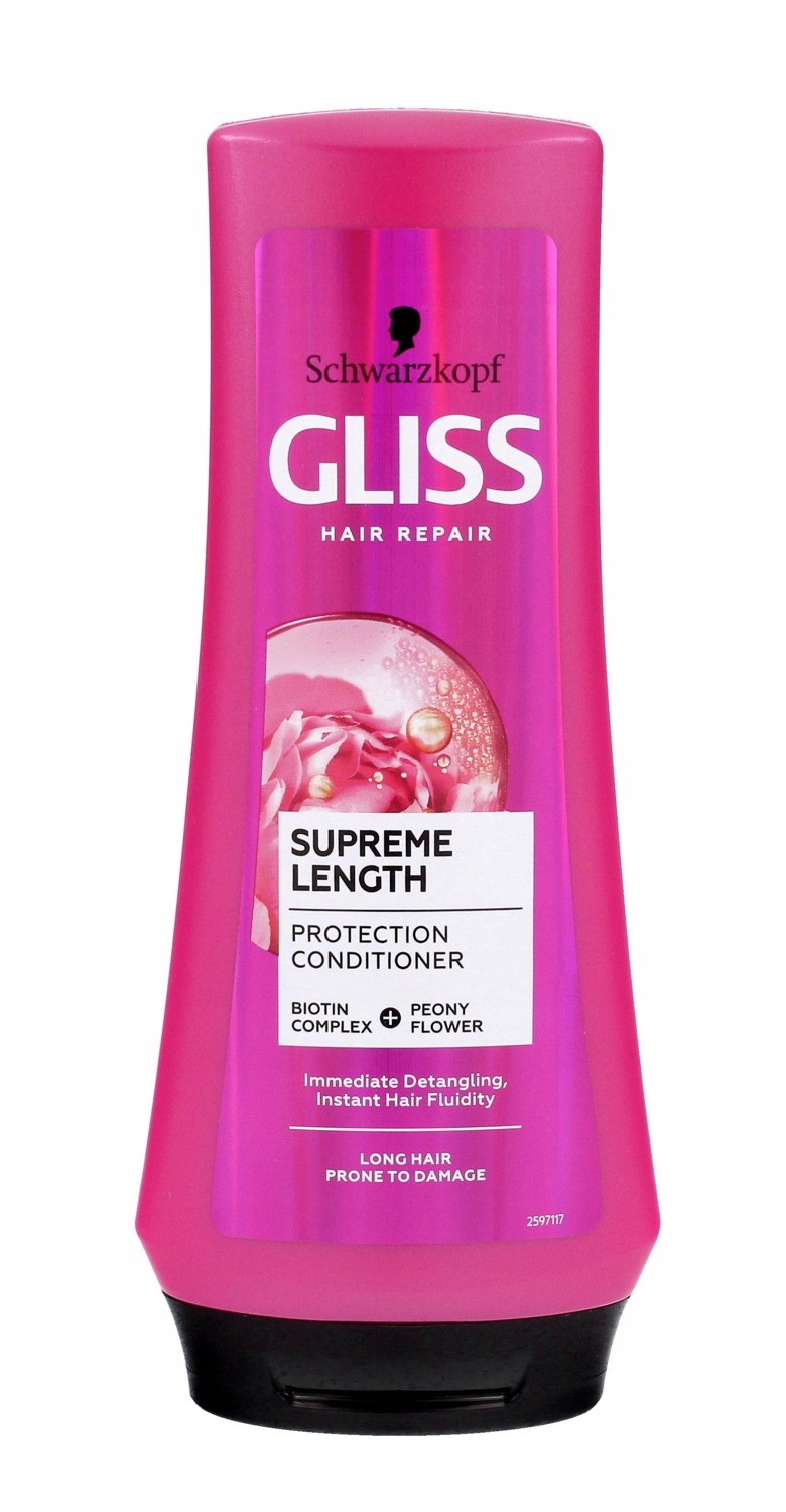 gliss kur supreme length szampon skład