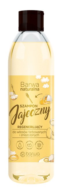 barwa naturalna szampon jajeczny regenerujący z