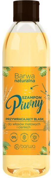 barwa naturalna szampon piwny z kompleksem witamin