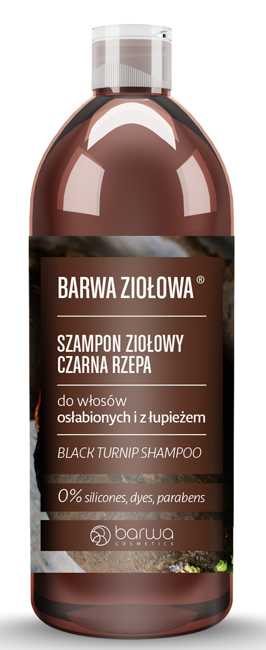 barwa ziołowa szampon czarna rzepa opinie