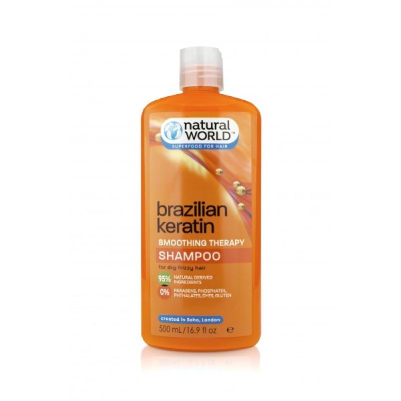 brazilian keratin smooth szampon natura