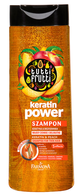 farmona tutti frutti szampon keratin power