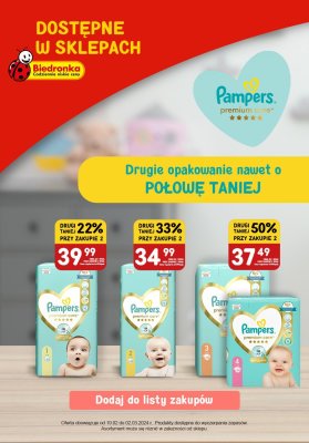 pampers gazetka promocja