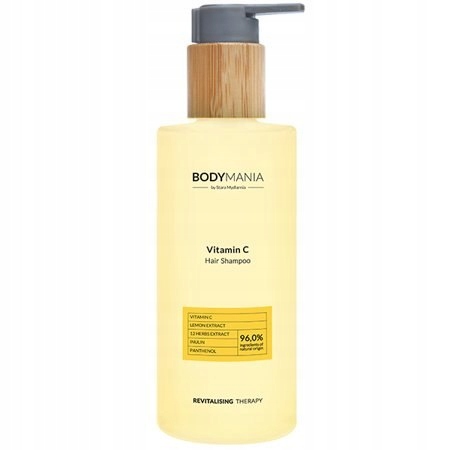 bodymania witamina c naturalny szampon do włosów