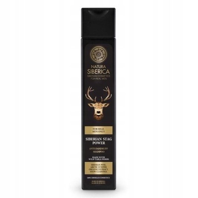 natura siberica for men szampon energetyzujacy