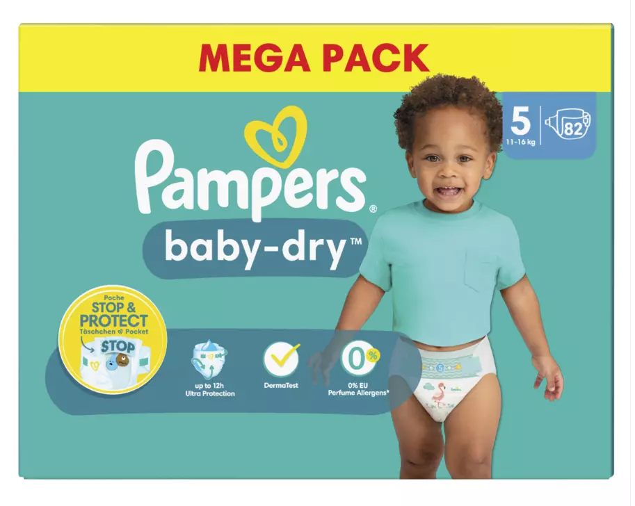 pampers new baby dry 1 megapack