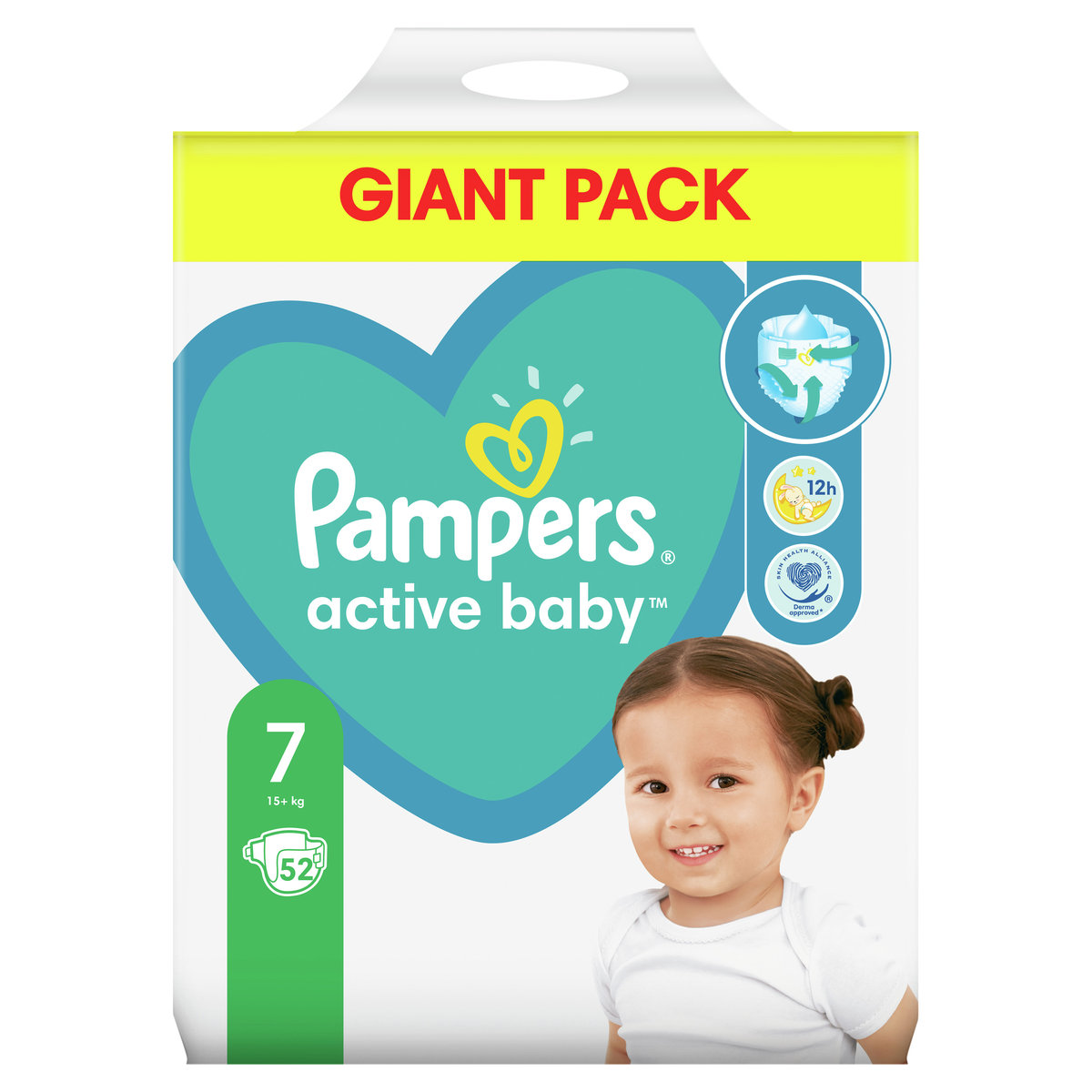 pampers przesikany przez dziewczynę