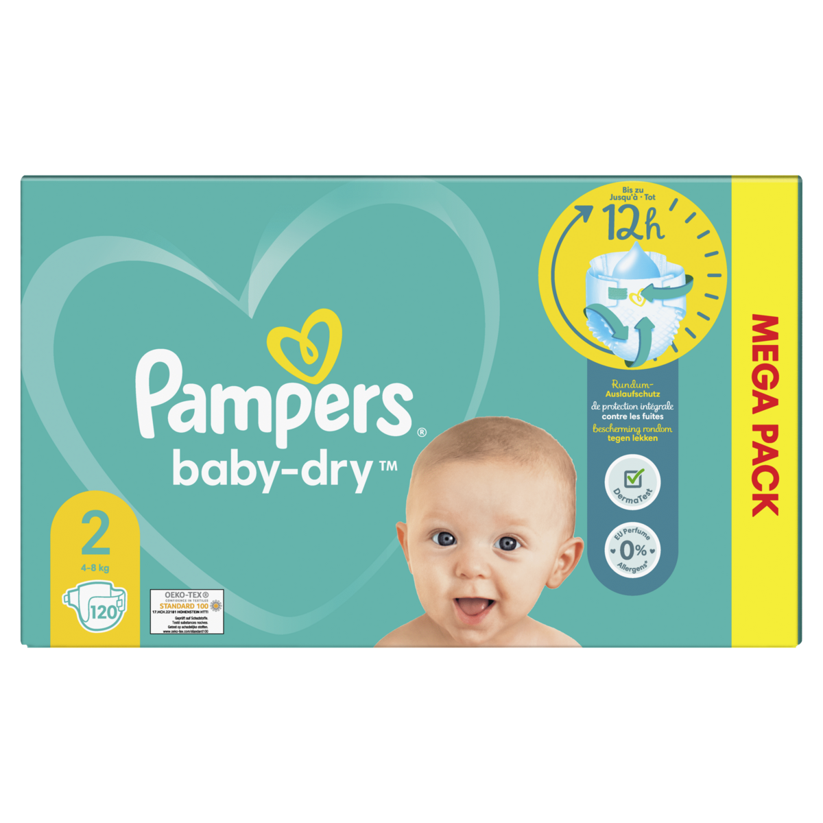 pampers mega pack 2