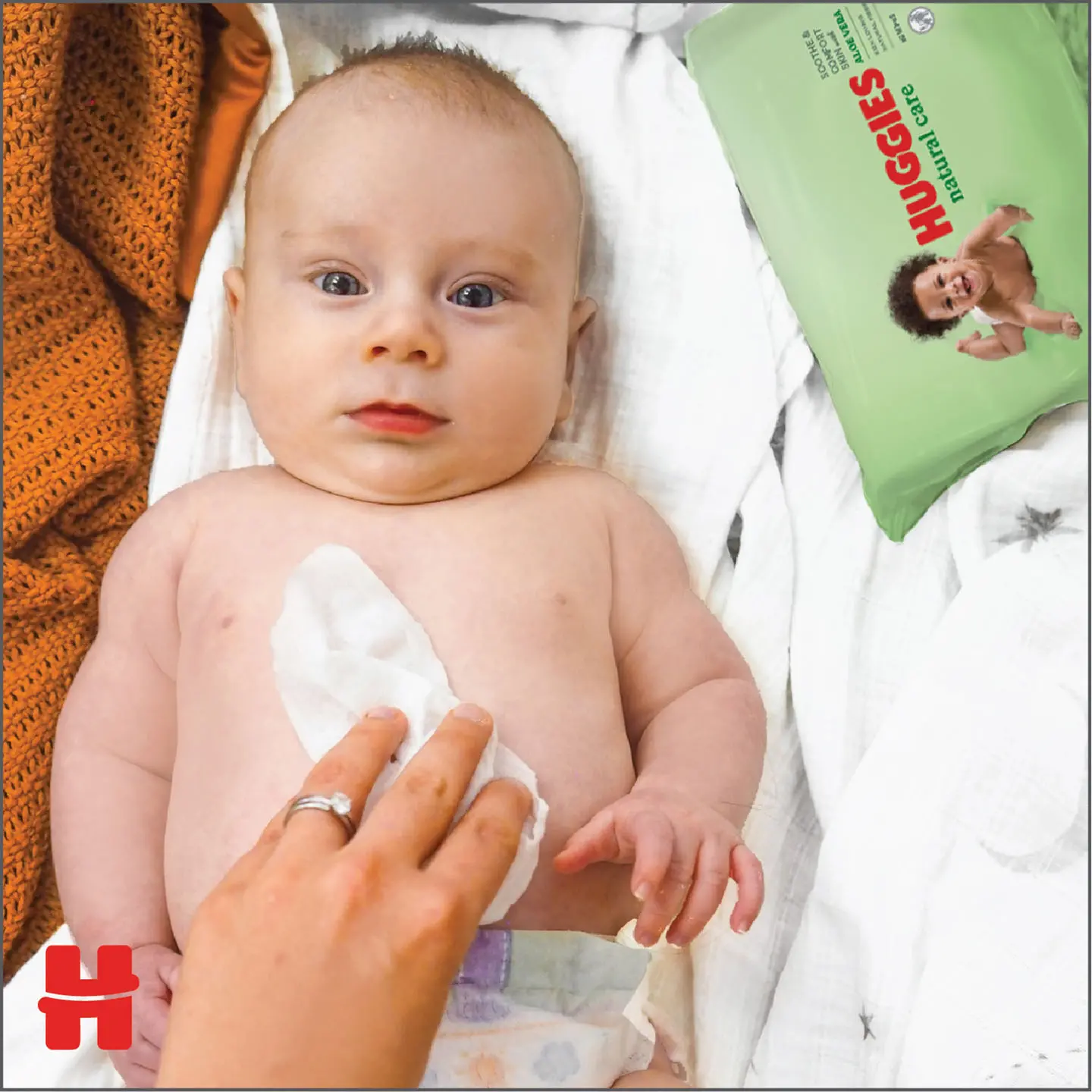 huggies natural care chusteczki