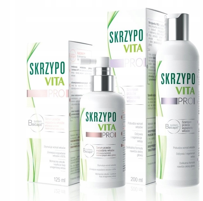 skrzypovita pro zestaw szampon serum tabletki