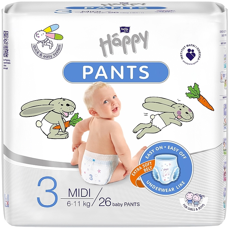 bella pants pampers