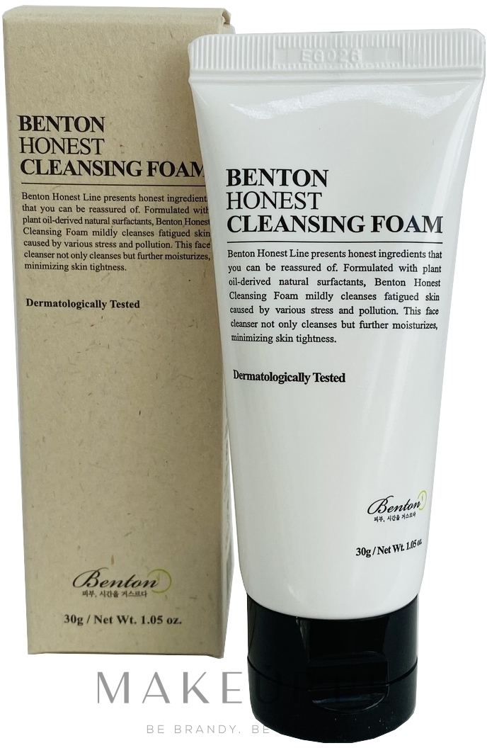 benton łagodna pianka do mycia twarzy honest cleansing foam wizaż