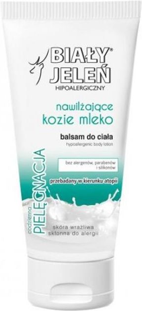 biały jeleń hipoalergiczna odżywka do włosów kozie mleko 200ml