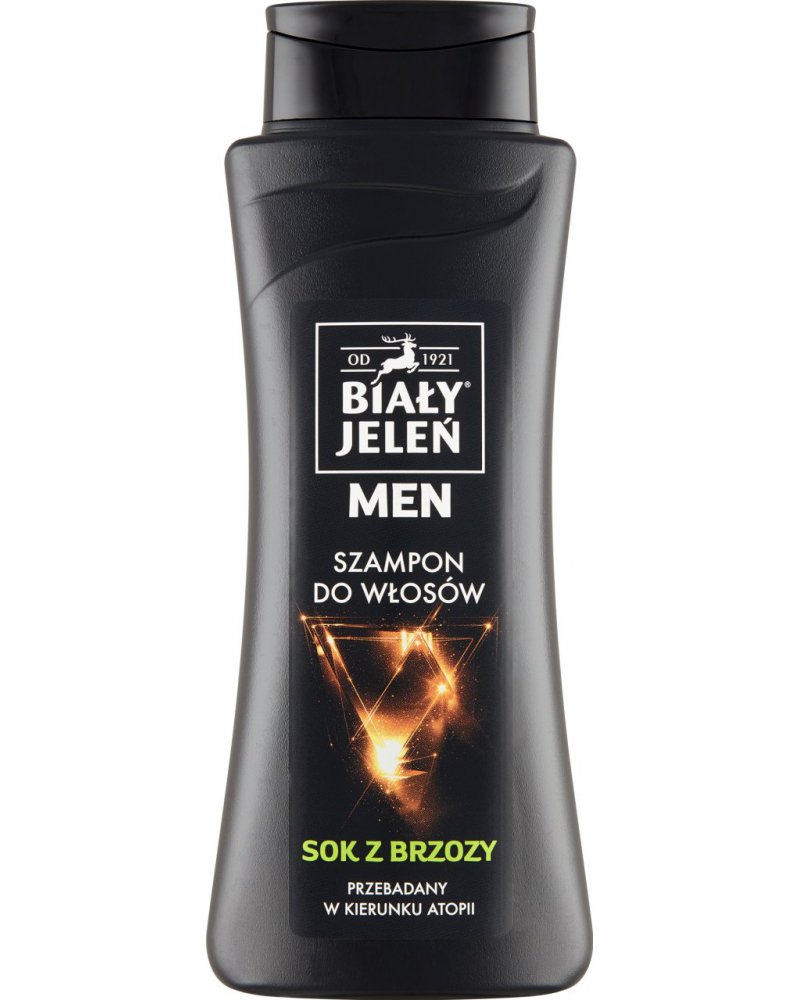 biały jeleń szampon z sokiem brzozy for men