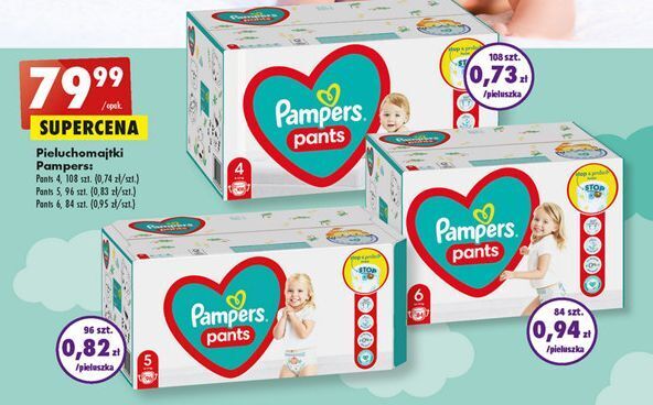 biedronka 11.04 pampers giant pack