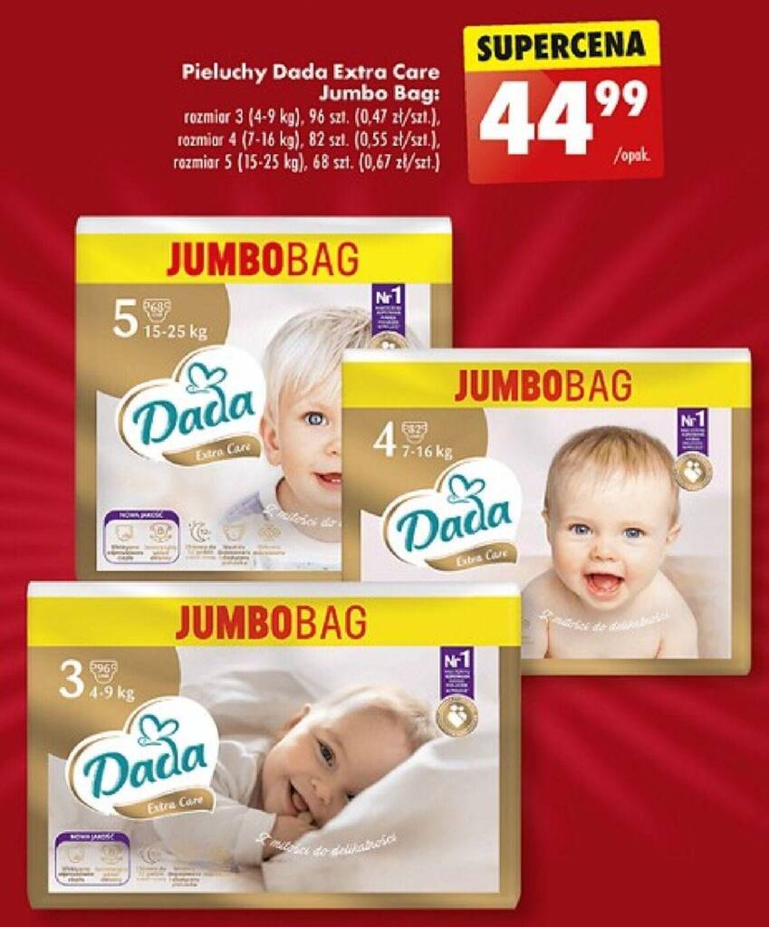 biedronka pampers jumbo pack