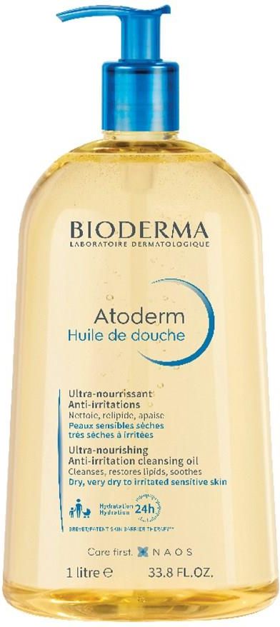 bioderma płyn do mycia twarzy atoderm huile de douche