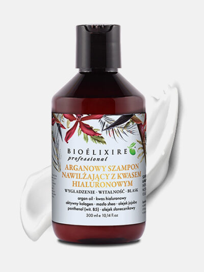 bioelixire szampon nawilżający argan oil