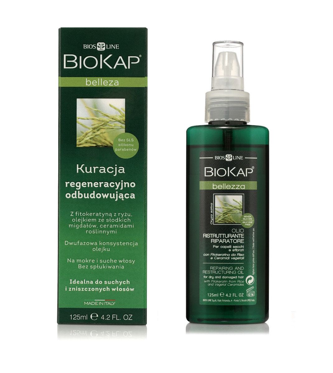 biokap belleza organiczny szampon do włosów żel do ciała