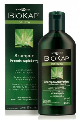 biokap belleza szampon przeciwłupieżowy do włosów