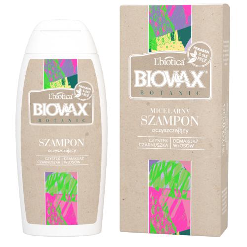 biovax botanic miceralny szampon do włosów