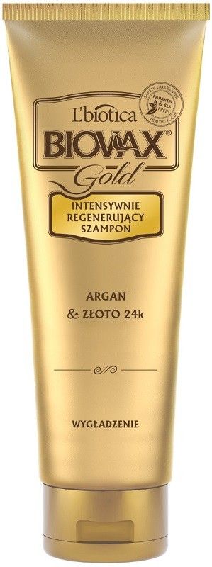 biovax gold argan & złoto 24k szampon opinie