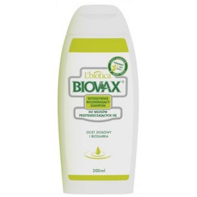 biovax intensywnie regenerujący szampon do włosów przetłuszczających się 200 ml