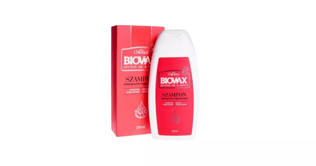 biovax opuntia mango szampon 200ml odżywka 200ml opinie