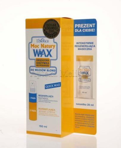 biovax quick dwufazowa odżywka bez spłukiwania do włosów blond