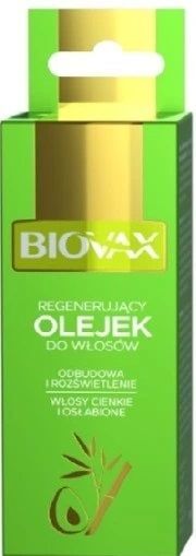 biovax regenerujacy olejek do włosów