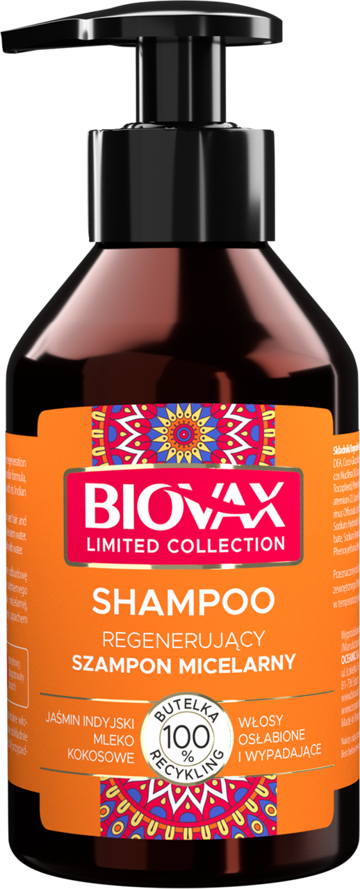 biovax szampon micelarny jaśmin