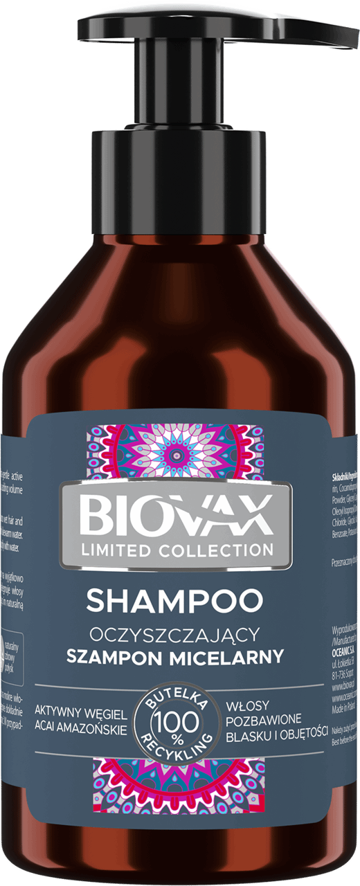 biovax szampon oczyszcający