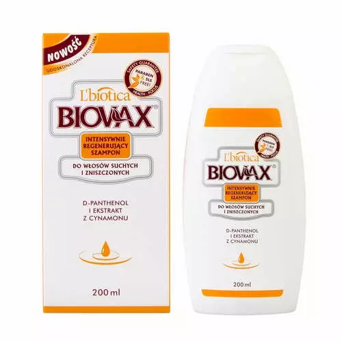 biovax szampon regenerujący