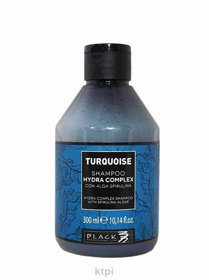 black turquoise shampoo szampon nawilżający 1000 ml