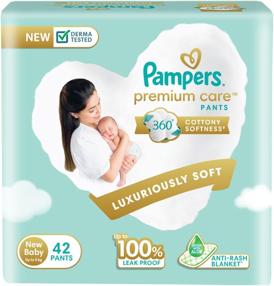 blekitne pampers premium class