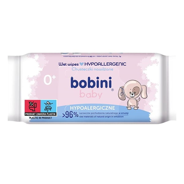 bobini baby chusteczki nawilżane 70 szt