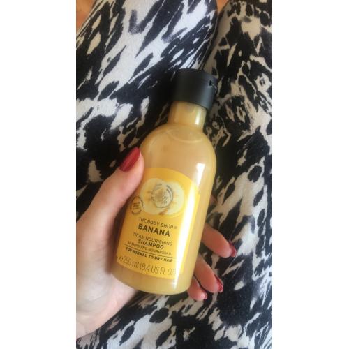 body shop szampon do wlosow banan wizaz