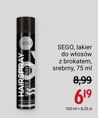 brokatowy lakier do włosów rossmann