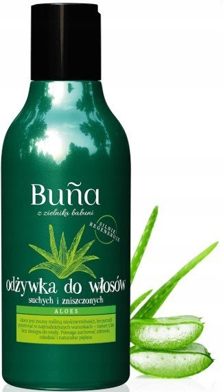 buna aloes odżywka do włosów suchych i zniszczonych 180 ml