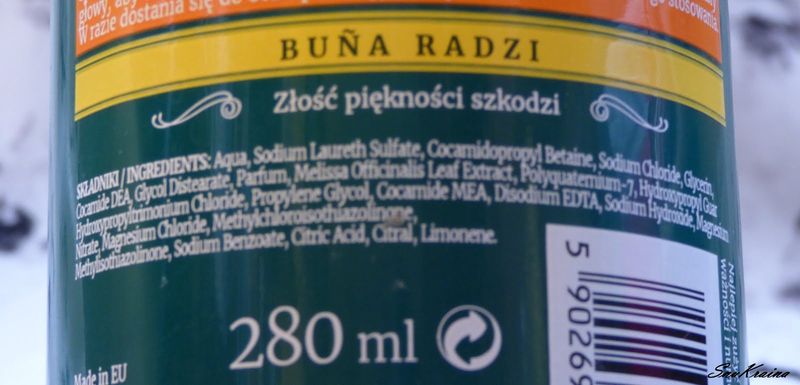 buna szampon skład