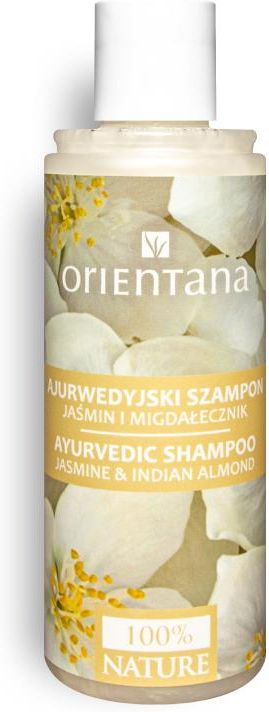 ajurwedyjski naturalny szampon do włosów jaśmin i migdałecznik 210 ml